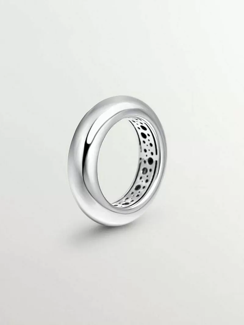 Aristocrazy Anillos De Plata-Anillo Grueso De Plata 925
