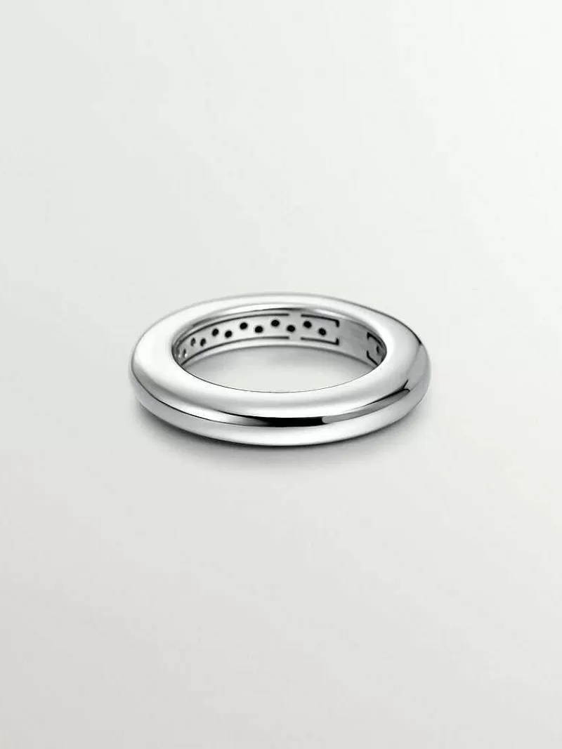 Aristocrazy Anillos De Plata-Anillo Grueso De Plata 925