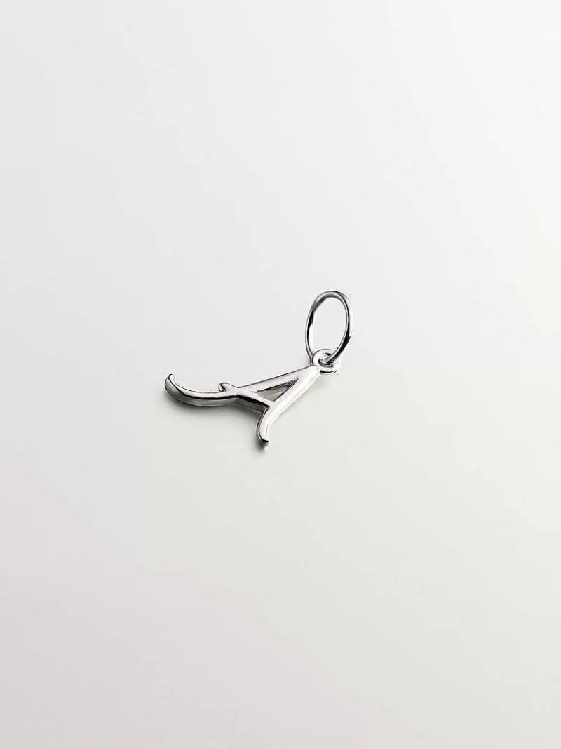 Aristocrazy Charms De Letras-Charm De Plata 925 Con Inicial A