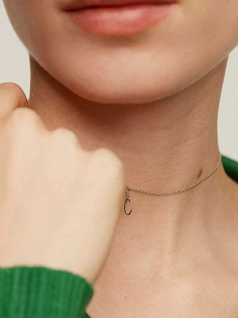 Aristocrazy Charms De Letras-Charm De Plata 925 Con Inicial C