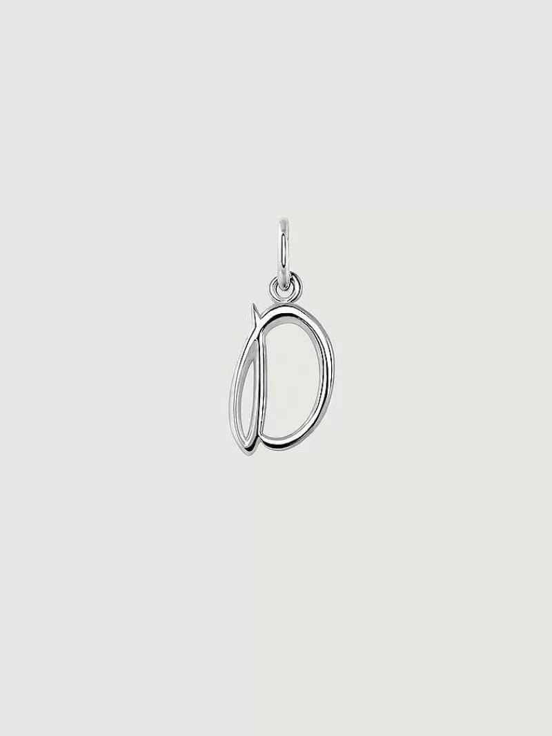 Aristocrazy Conectores-Charm De Plata 925 Con Inicial D