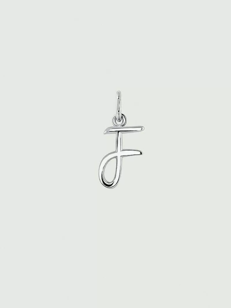 Aristocrazy Charms De Letras-Charm De Plata 925 Con Inicial F