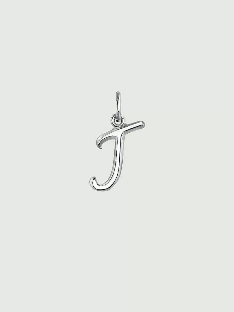 Aristocrazy Charms De Letras-Charm De Plata 925 Con Inicial J
