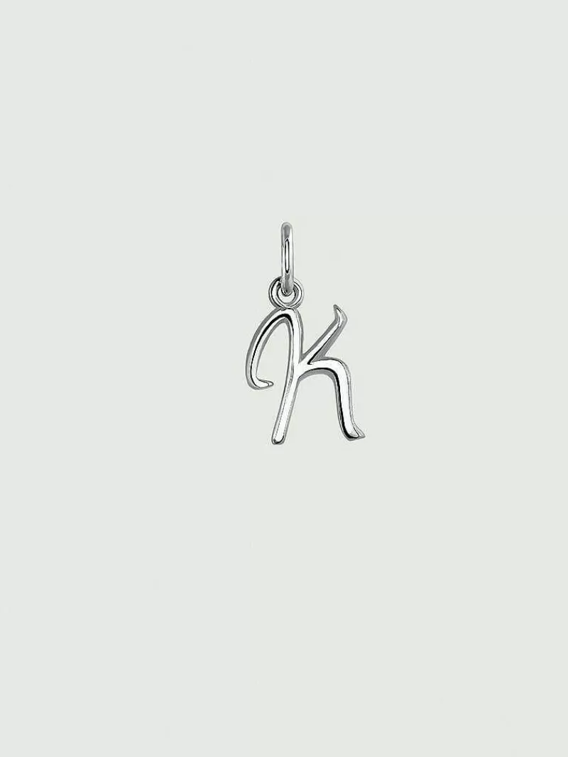 Aristocrazy Charms De Letras-Charm De Plata 925 Con Inicial K