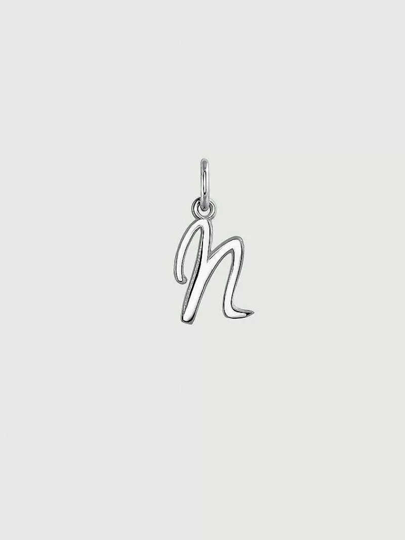 Aristocrazy Charms De Letras-Charm De Plata 925 Con Inicial N