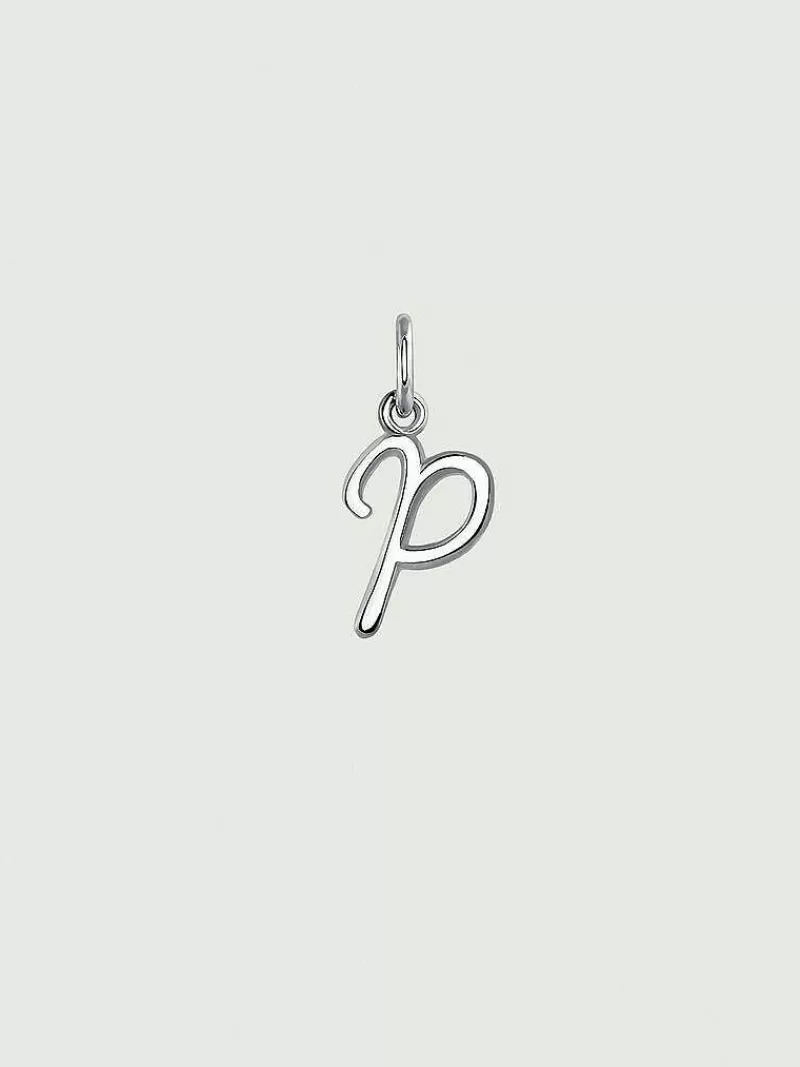 Aristocrazy Conectores-Charm De Plata 925 Con Inicial P
