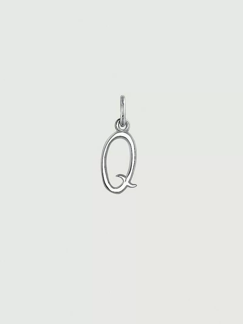 Aristocrazy Charms De Letras-Charm De Plata 925 Con Inicial Q