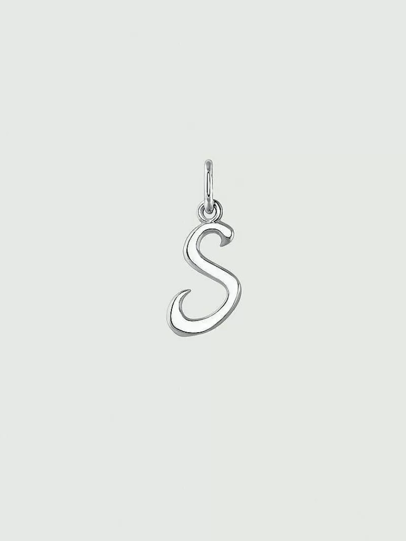 Aristocrazy Charms De Letras-Charm De Plata 925 Con Inicial S
