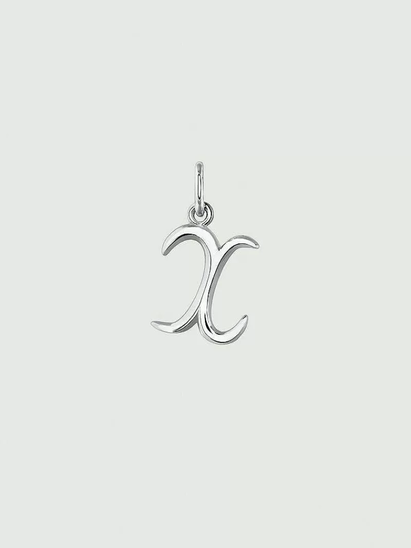 Aristocrazy Charms De Letras-Charm De Plata 925 Con Inicial X
