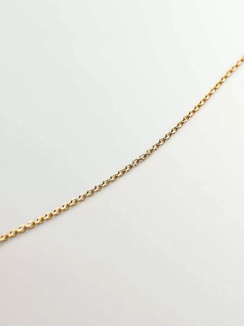 Aristocrazy Collares De Plata-Colgante De Oro Amarillo De 18K Con Diamantes