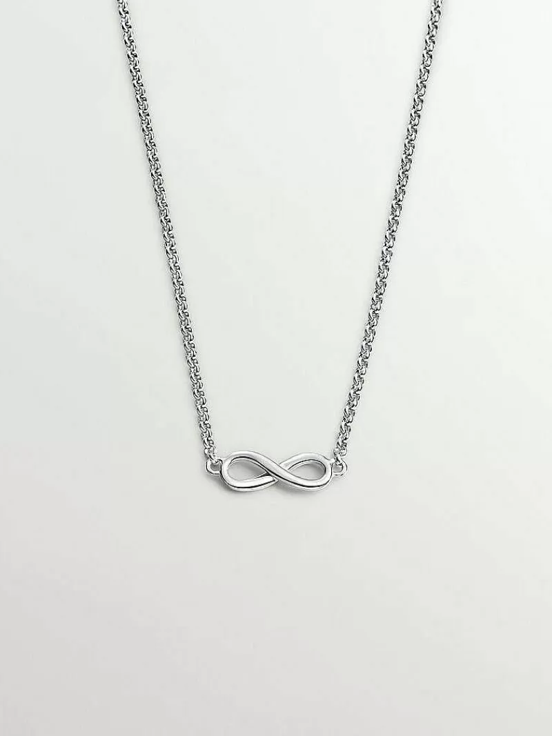 Aristocrazy Collares De Plata-Colgante De Plata 925 Con Infinito