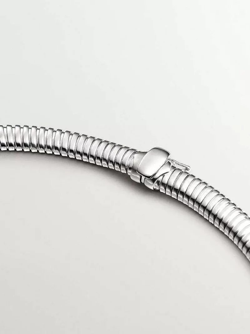 Aristocrazy Collares De Plata-Collar Tubogas De Plata 925