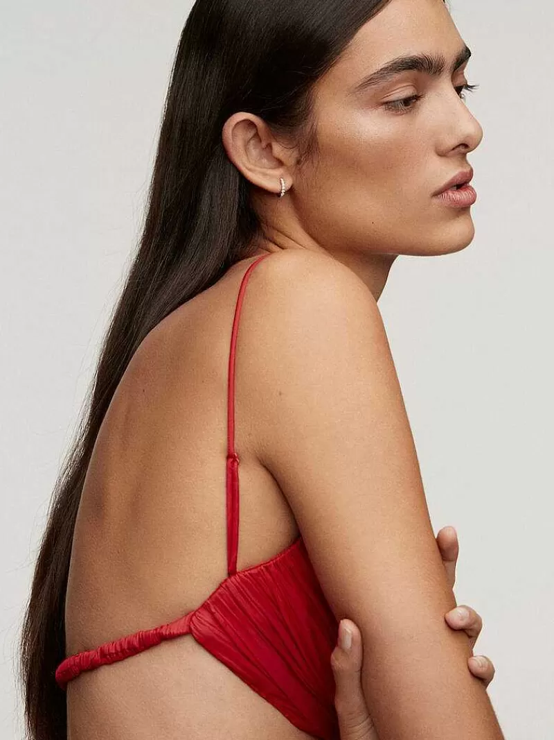 Aristocrazy Pendientes Por Unidad-Pendiente Individual De Aro De Oro Amarillo De 18K Con Diamantes
