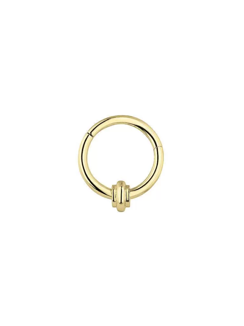 Aristocrazy Pendientes Por Unidad-Pendiente Individual De Aro De Oro Amarillo De 9K Con Bolita