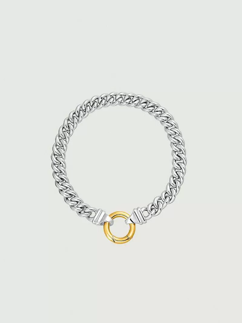 Aristocrazy Pulseras De Plata-Pulsera De Eslabones Barbados De Plata 925